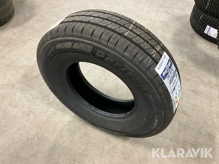 Sommardäck Kumho PorTran kc53 205R14C 1 st (nytt)