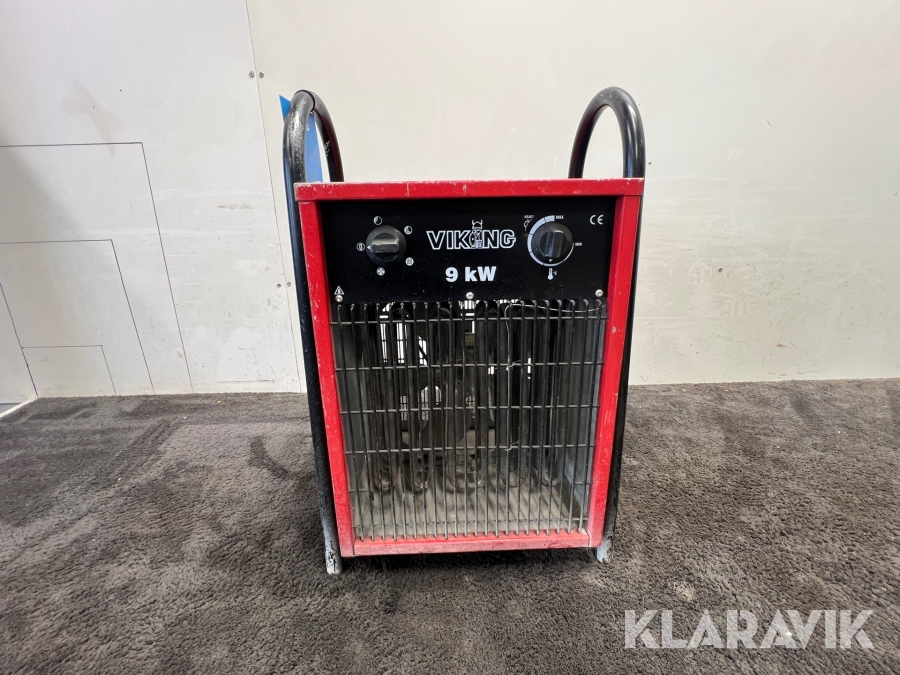 Varmluftsfläkt Viking 9 kw