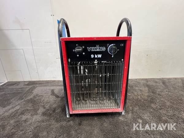 Varmluftsfläkt Viking 9 kw