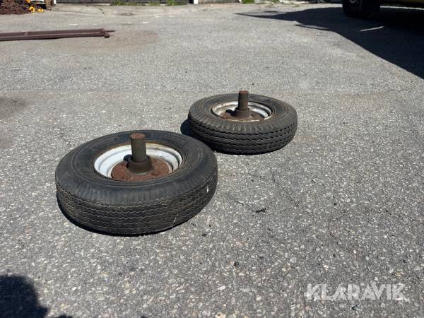 Vagnshjul 2 st