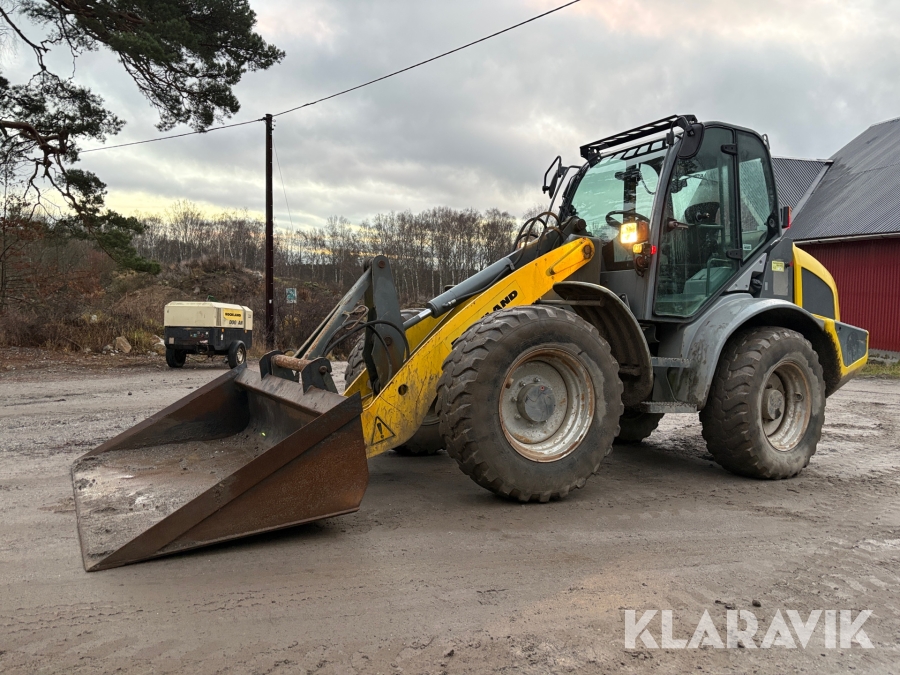 Hjullastare Kramer 1150 med redskap