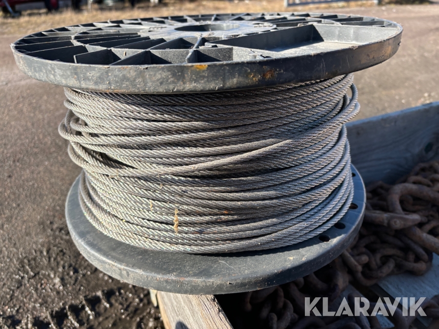 Rostfri vajer 8 mm 100 m