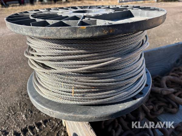 Rostfri vajer 8 mm 100 m