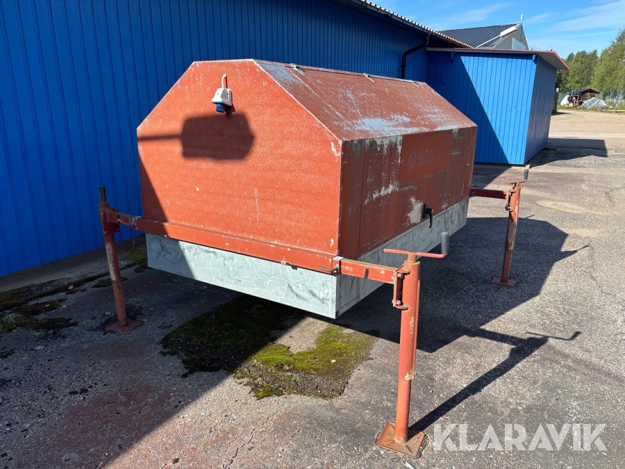 Skåp till personbilssläp