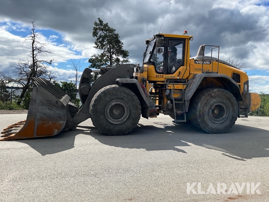 Hjullastare Volvo L250H optishift med tandskopa