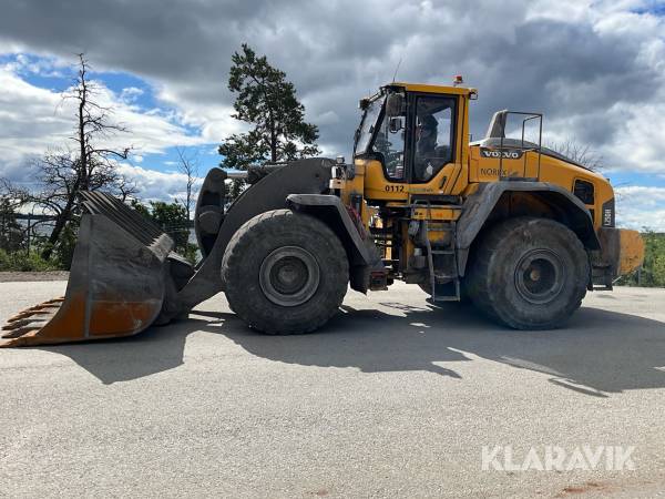 Hjullastare Volvo L250H optishift med tandskopa