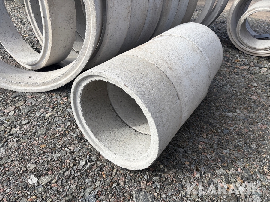 Betongringar 6 + 3 st