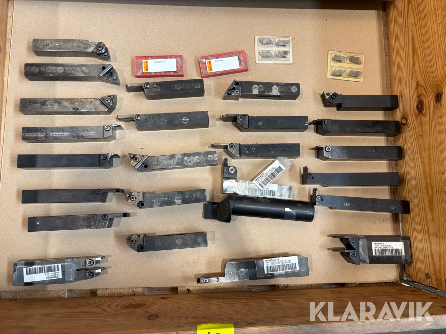 Parti med svarvstål