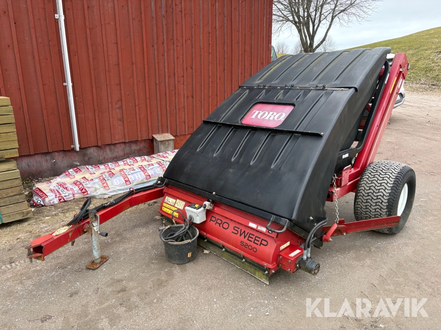 Uppsamlare Toro Pro sweep 5200