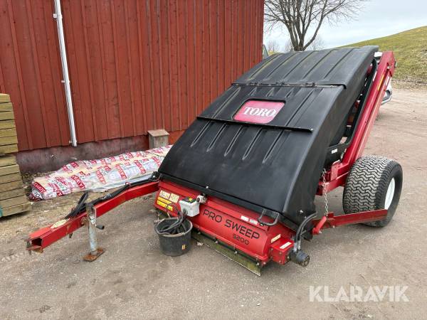 Uppsamlare Toro Pro sweep 5200