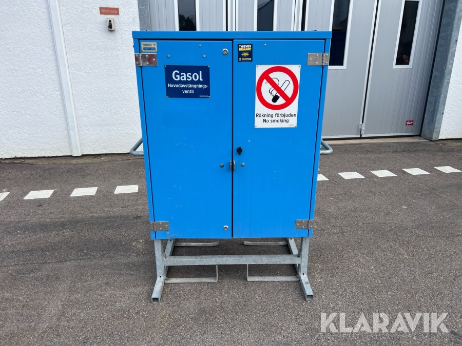 Förångarskåp gasol 32 kg Amgas C9006
