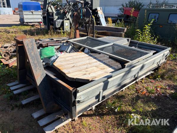Lastväxlarflak med lastväxlare