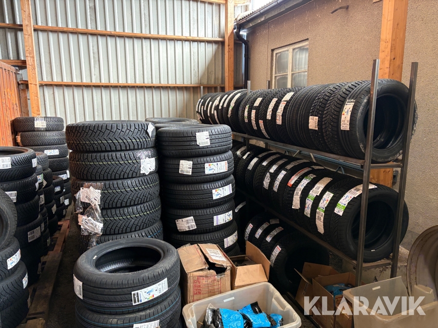 Däcklager för personbilsdäck & släpkärra (NY)