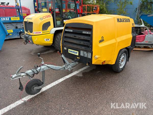 Släpvagnskompressor Kaeser M31
