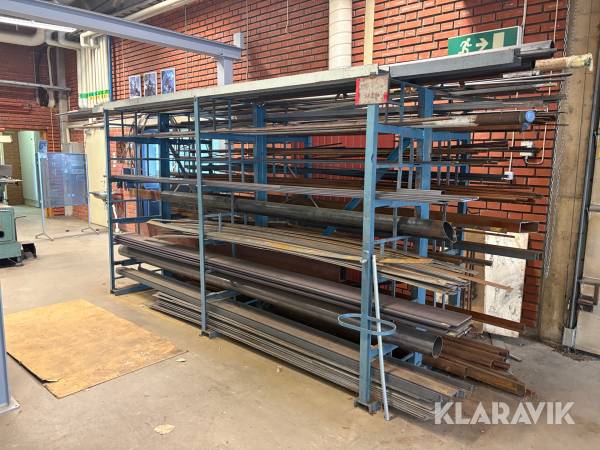 Ställage med stål