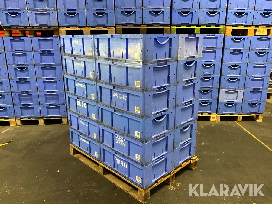 Plastlådor Schäfer 24st