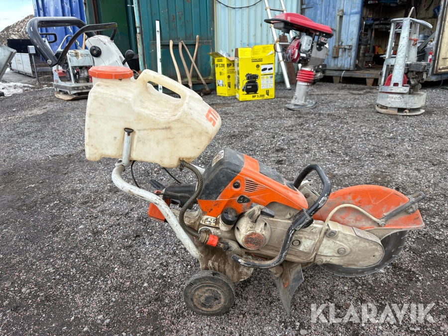 Motorkap med kapvagn Stihl TS 800