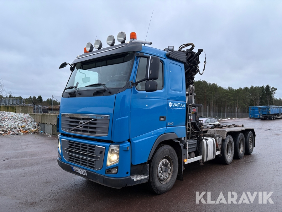 Lastväxlare Volvo FH16 540 med Hiab kran