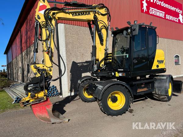 Hjulgrävare Yanmar B110W