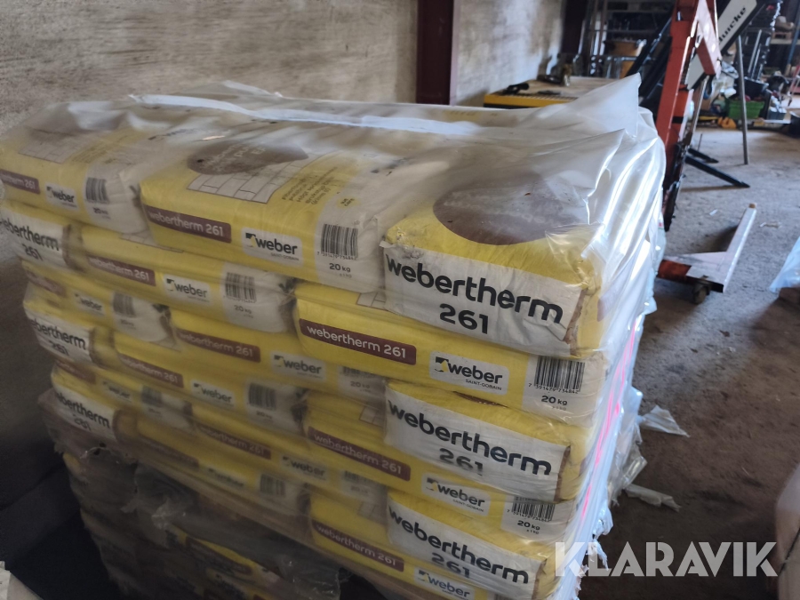 Putsbruk Webertherm Weber 261 EF 164st
