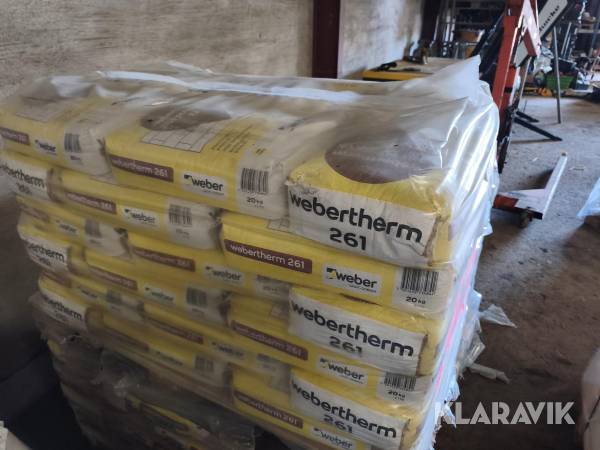 Putsbruk Webertherm Weber 261 EF 164st