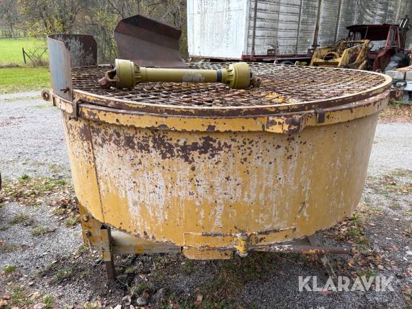Betongblandare 1kubik ”mammut"