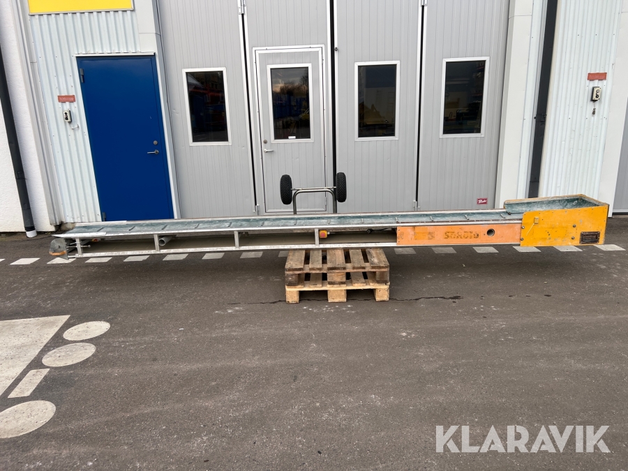 Bandtransportör 4,5 m Soroto 4,5 x 0 Reprationsobjekt / reservdelsobjekt