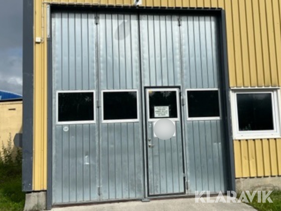 Manuell vikport EAB med gångdörr