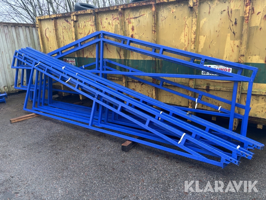 Stålstomme för takkonstruktion