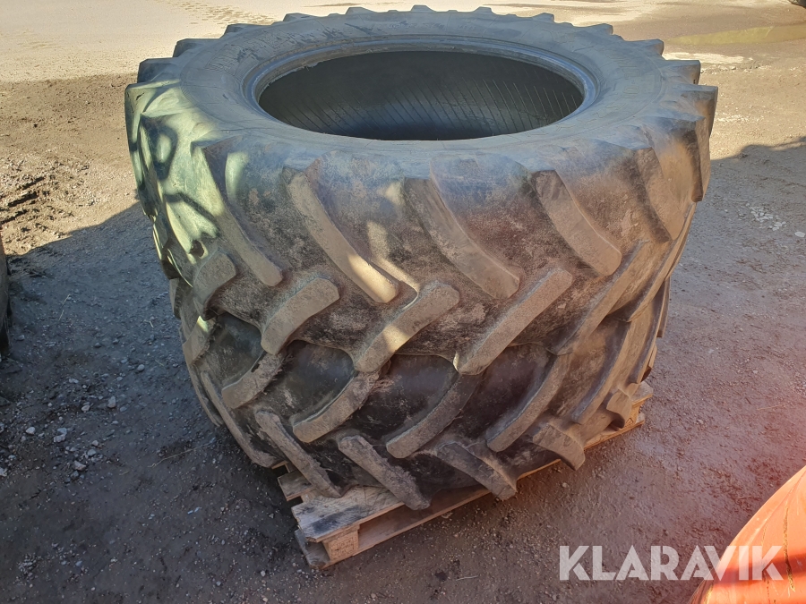 Traktordäck Stomil 480/70R34 2 st