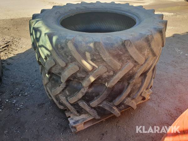 Traktordäck Stomil 480/70R34 2 st