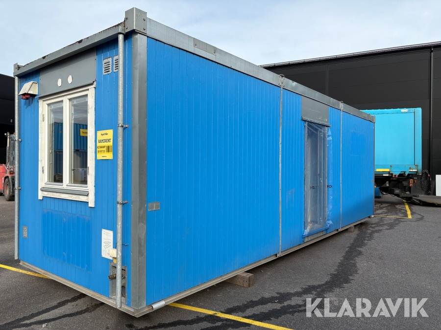 Kontorsmodul med pentry och toalett Remodul K21M4