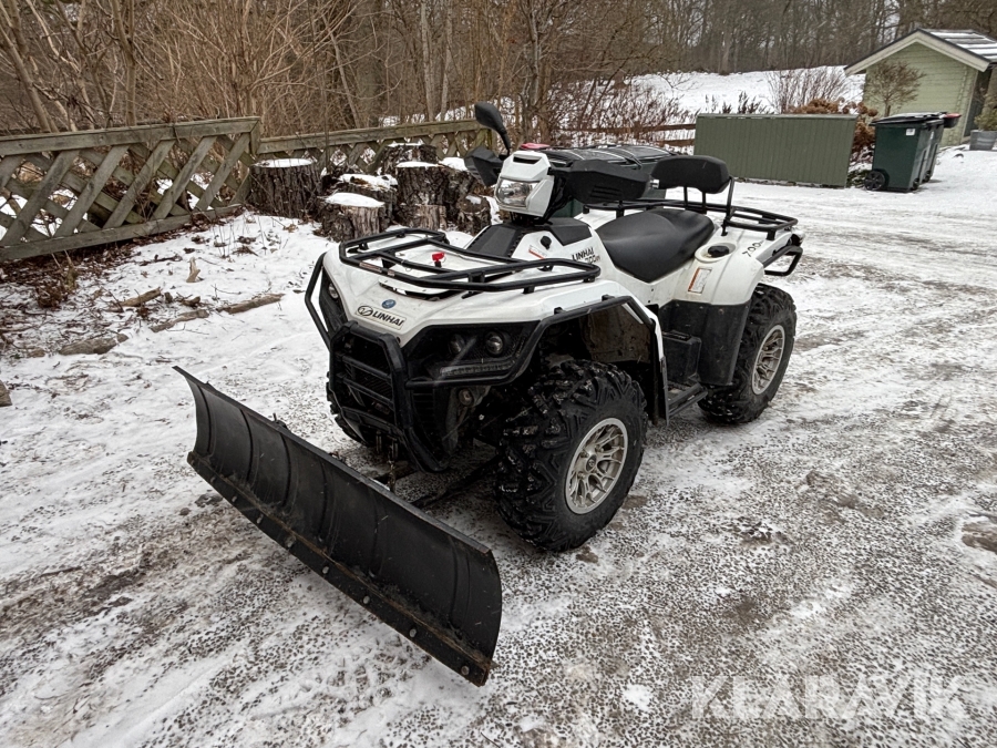 ATV Linhai 700EFI med plogblad