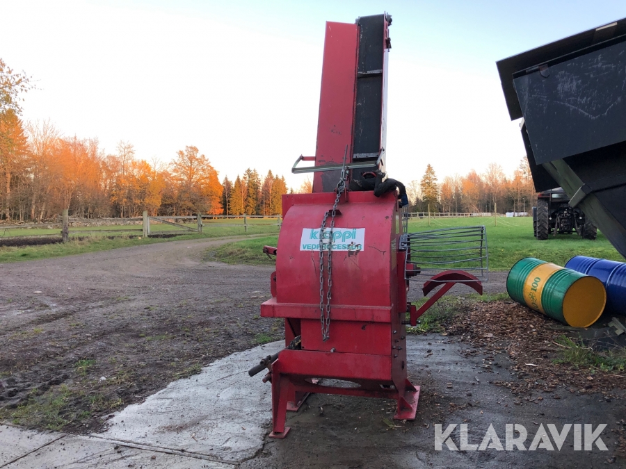 Vedklipp till traktor Klappii