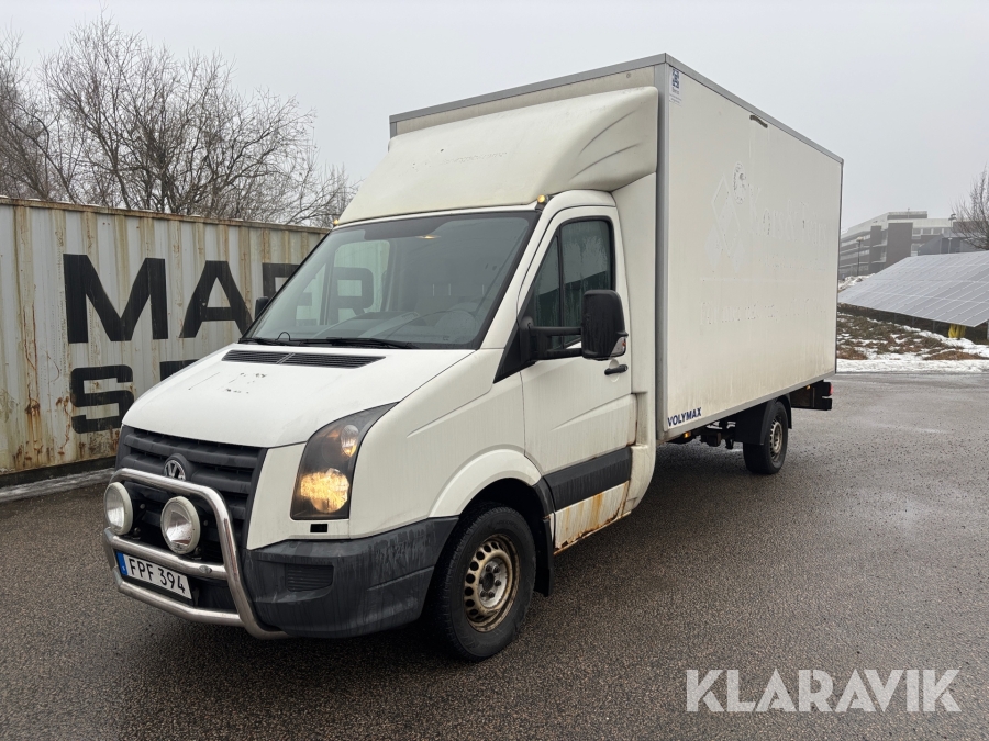 Lätt lastbil Volkswagen Crafter bakgavellyft