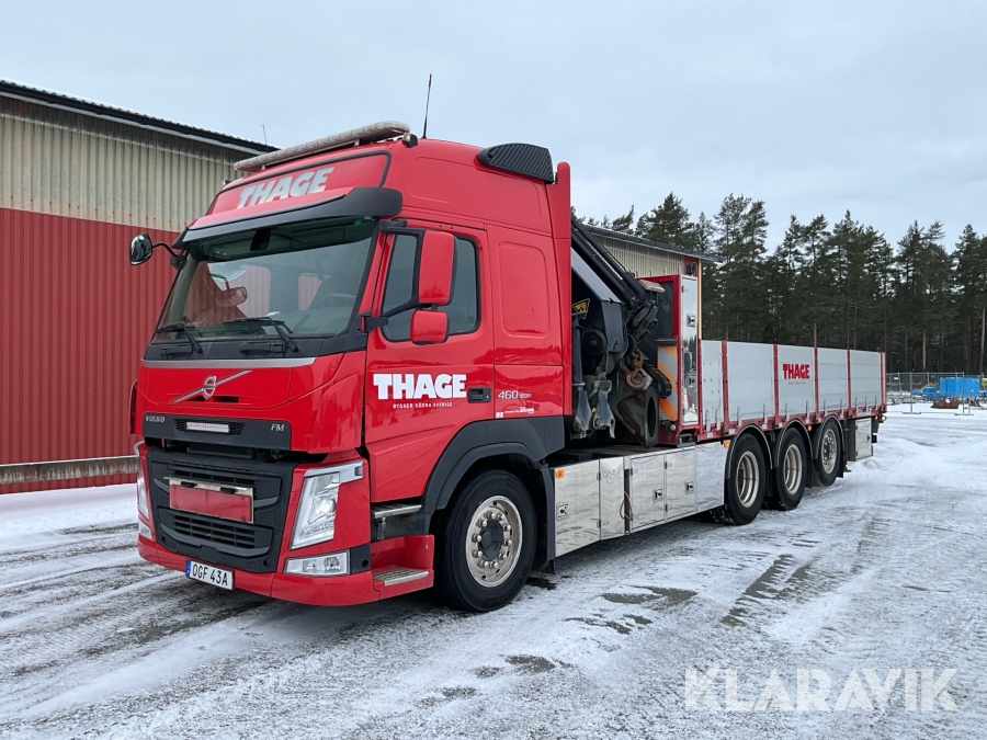 Lastbil med kran Volvo FM 460