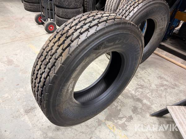 Lastbilsdäck 295/80-R22.5 regummerade Colmec Boss B-power 2st