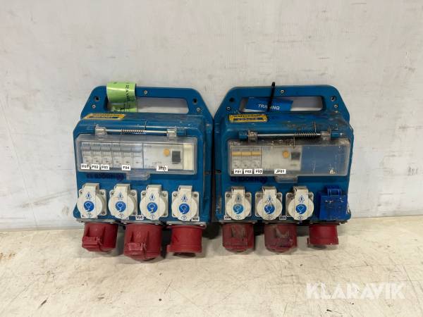 Undercentraler 16a, 32a El-Björn U16 mini, U32mini