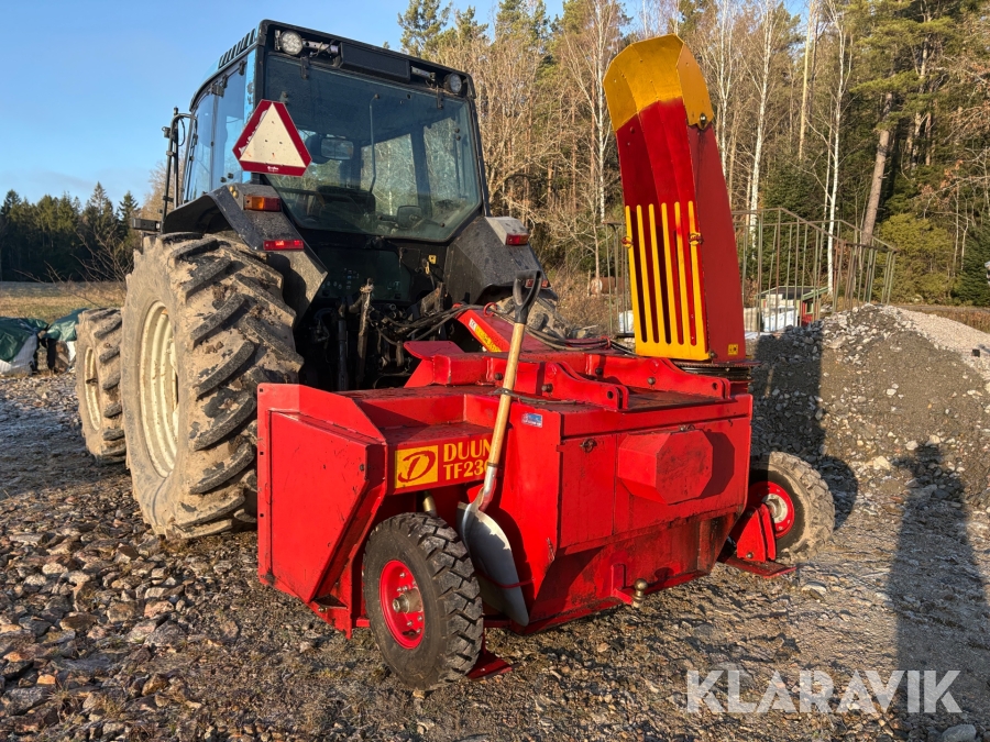 Snöfräs Duun TF 236 , vändbar