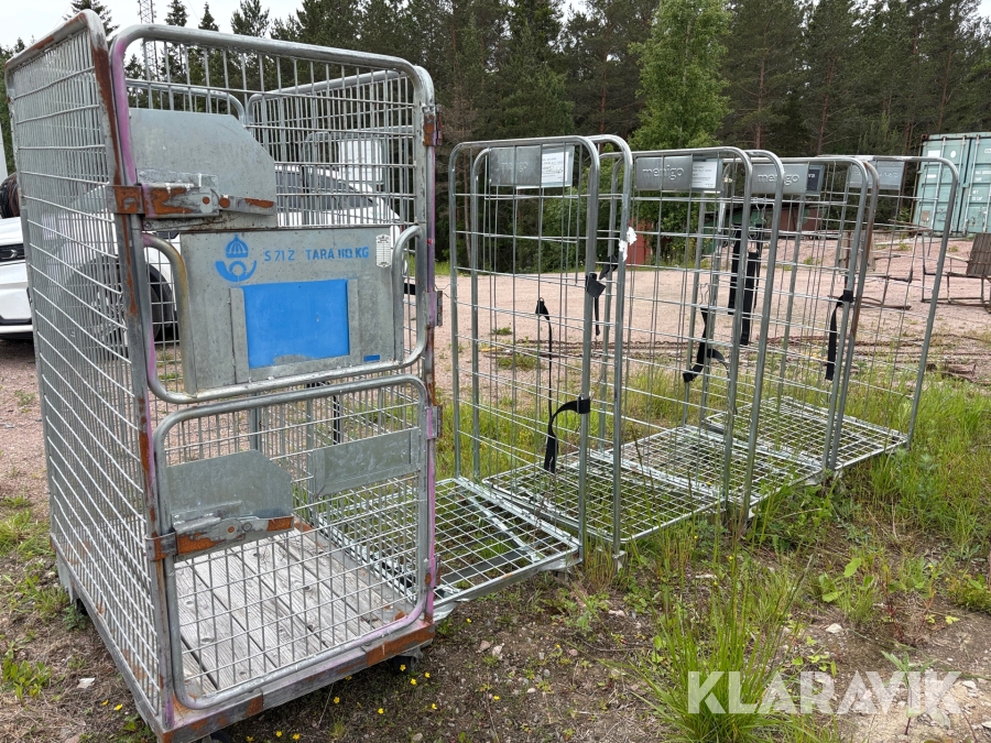 Vagnar på hjul 5st