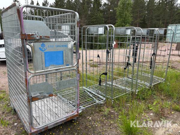 Vagnar på hjul 5st