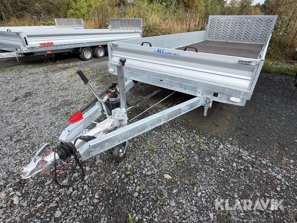 Personbilssläp Vezeko Jumbo 5150 2 axlar 13"