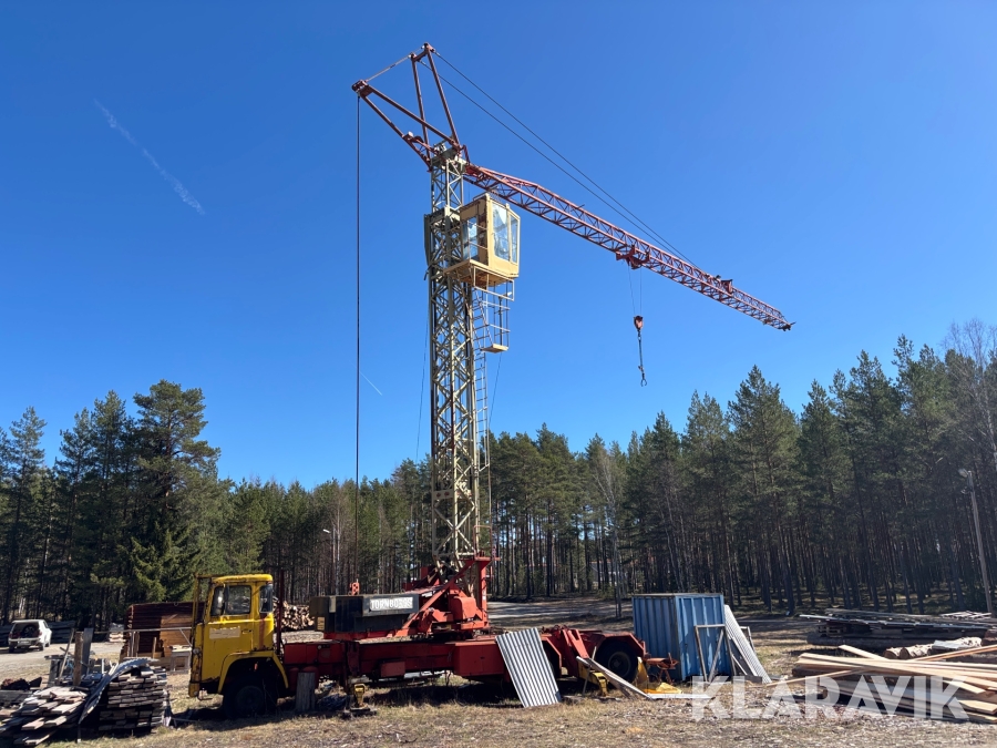Tornkran Tornborg Magni T30 bilmonterad