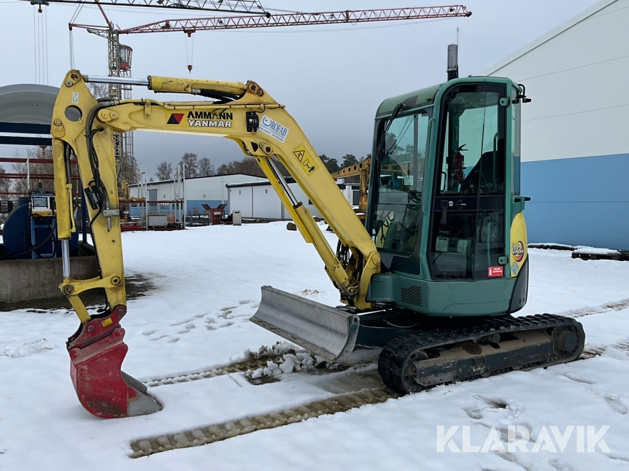 Grävmaskin Yanmar VIO33