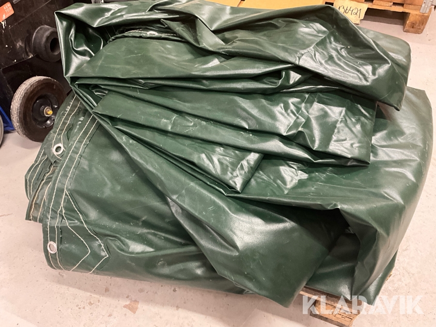 Presenning 6x10meter PVC 650g/m2