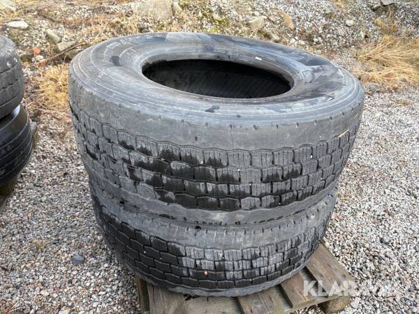 Lastbilsdäck 2st 385/65R22.5