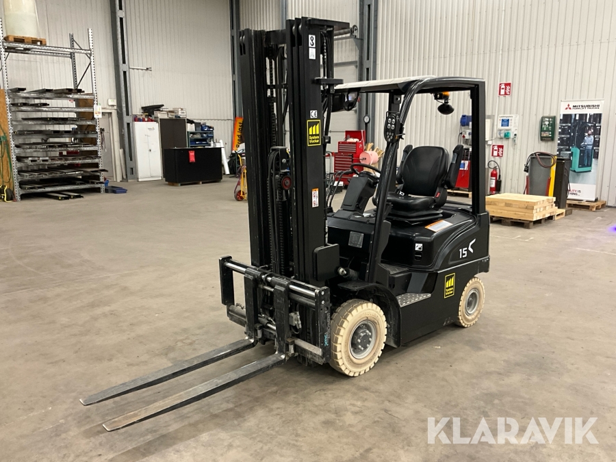 Elektrisk Motviktstruck Hangcha CPD15-XD4-SI16