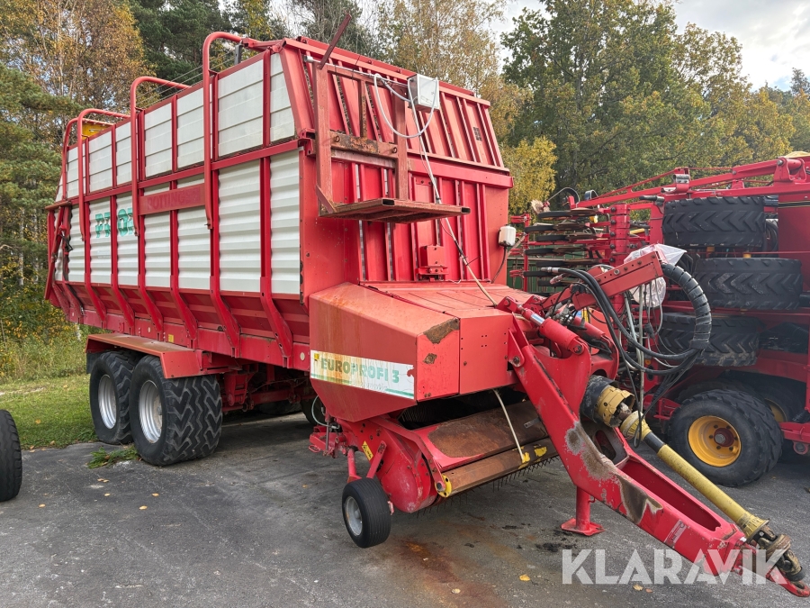 Hackvagn snittvagn Pottinger Europrofi 3. 544 MHT Euromatic