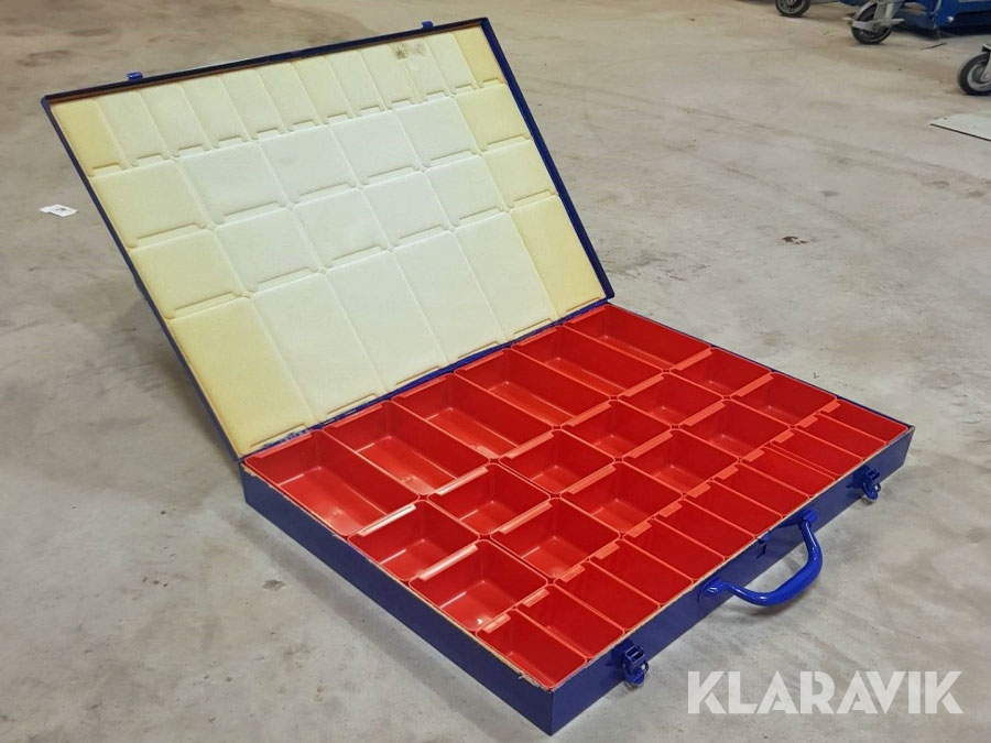 Sortimentsväska i stål SSI Schäfer SO-2 10st