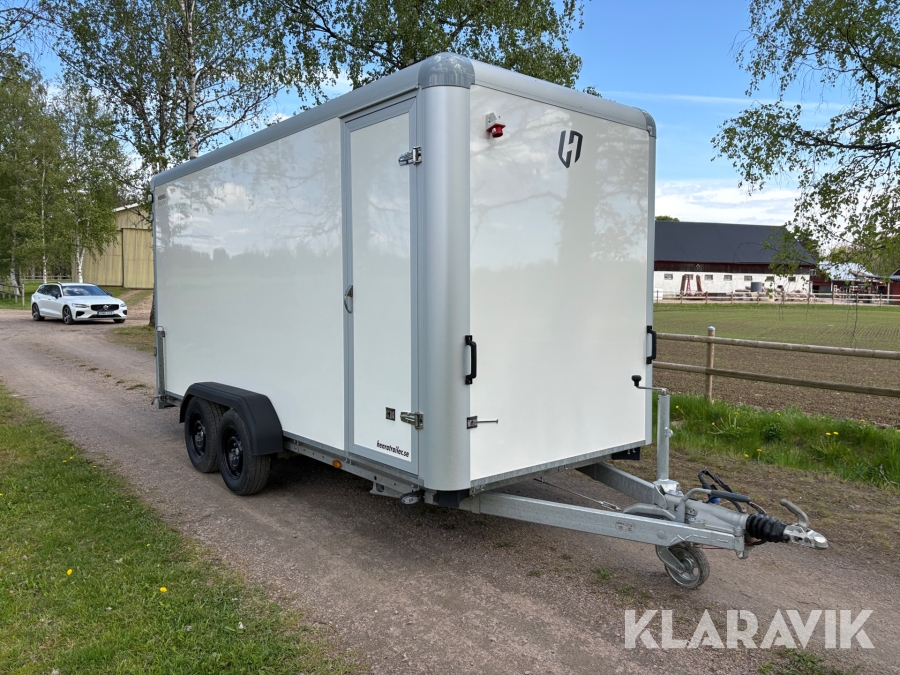 Skåpsläp med verkstadsinredning Henra